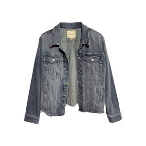 Lucky Brand‎ Jean Jacket Women’s XL Medium Blue Denim